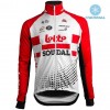 Conjunto Maillot + Culotte largo con tirantes Invierno Termico 2019 Lotto Soudal N001